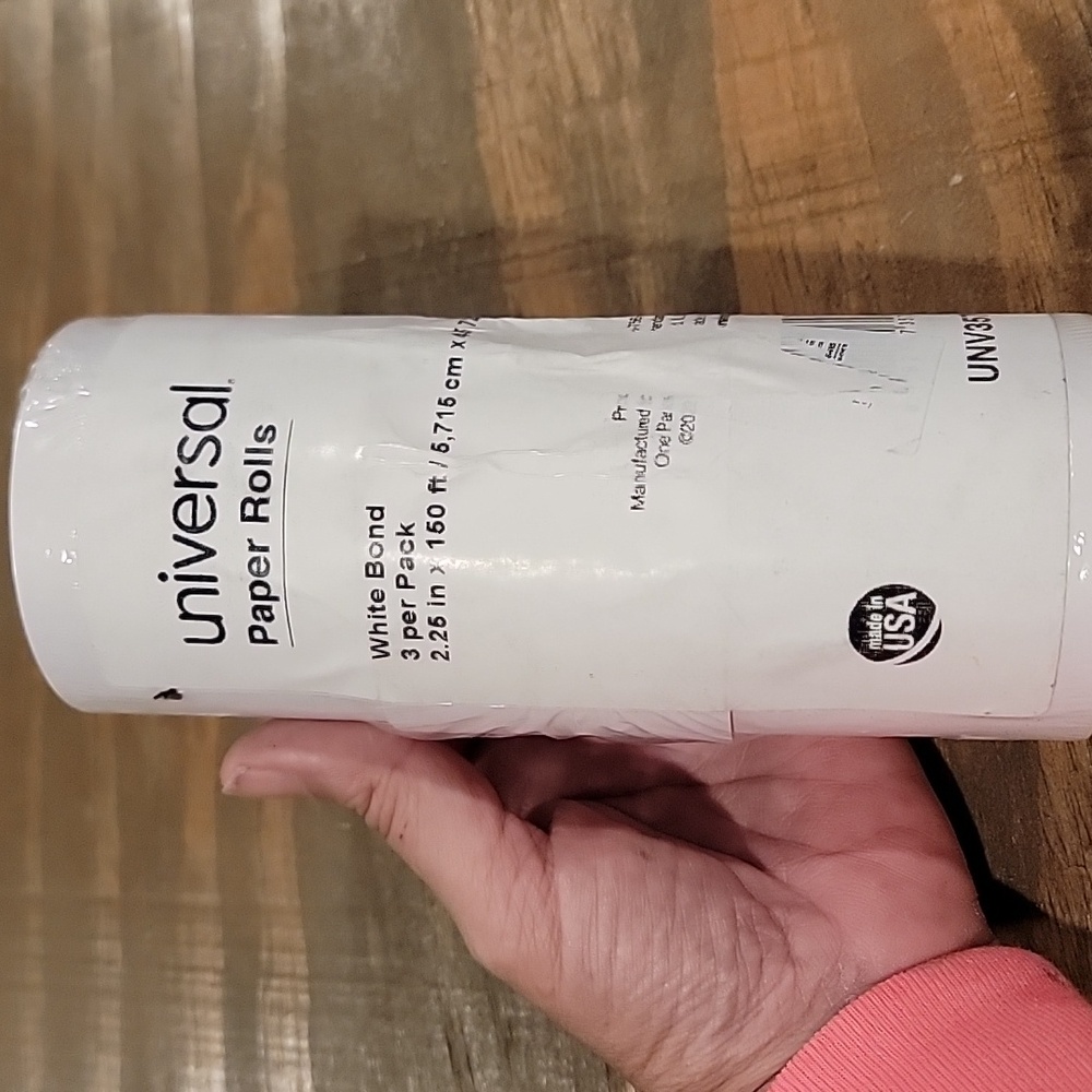 Universal White Paper Rolls